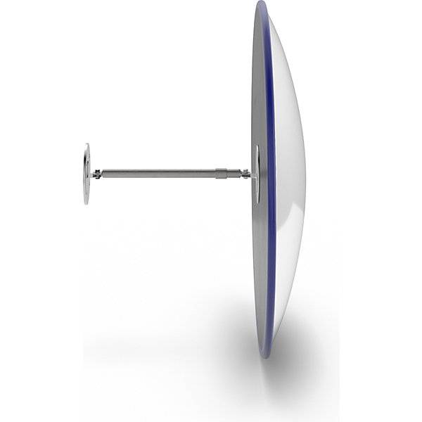 Rundspiegel mit Teleskop-Wandarm zur festen Montage Spiegel-Ø 500 mm. TAKKT Industrial & Packaging GmbH-2