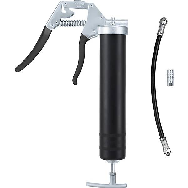 Einhandfettpresse für 400-g-Fettkartusche / loses Fett LxBxH 400 x 165 x 75 mm. PRESSOL Schmiergeräte GmbH