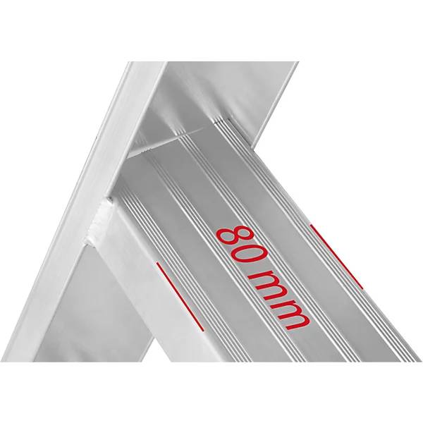 Alu-Klapptritt einseitig begehbar 3 Stufen Standhöhe 620 mm. Hymer Leichtmetallbau | GmbH & CO.KG 49777249-4