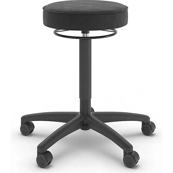 Arbeitshocker mit Rollen Sitz Kunstleder. Lotz Lagertechnik GmbH 11474849-2