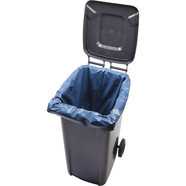 Großvolumen-Abfallsäcke PREMIUM LDPE 240 l LxBxH 650 x 550 x 1350 mm 80 µm blau VE 100 Stk. Emil Deiss KG-3
