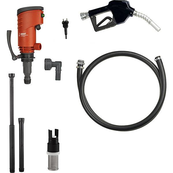 Elektrische Fass-/Behälterpumpe für Heizöl/Diesel mit automatischem Zapfventil für Heizöl / Diesel. PRESSOL-0