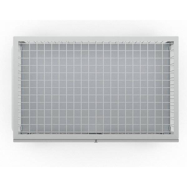 ESD-Etagenwagen Doppelflügeltür 2 Etagenböden lichtgrau. TAKKT Industrial & Packaging GmbH 65956149-4