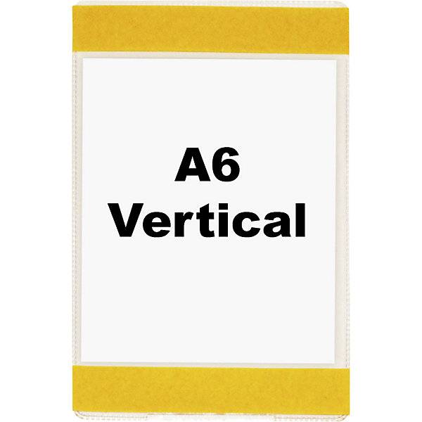 Dokumentenhüllen selbstklebend für A6 Hochformat kurze Seite offen VE 10 Stk. TAKKT Industrial & Packaging-0