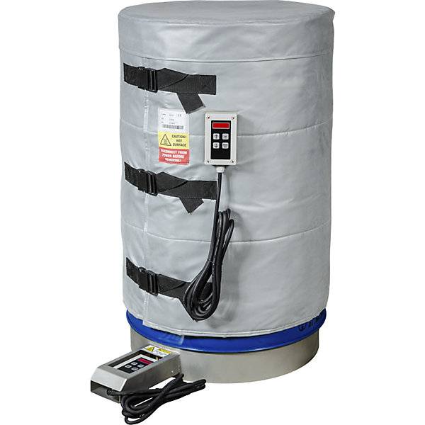 Fass-Heizmantel max. 200 °C für 200 - 220-l-Fässer 1200 W digital. Kuhlmann Electro-Heat A S-3