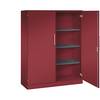 Flügeltürenschrank ASISTO Höhe 1617 mm Breite 1200 mm 3 Fachböden rubinrot/rubinrot. C+P 53889949