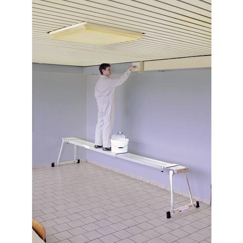 Krause TeleBoard 123763 Aluminium Arbeitsplattform Arbeitshöhe (max.): 2.5 m Silber 16 kg