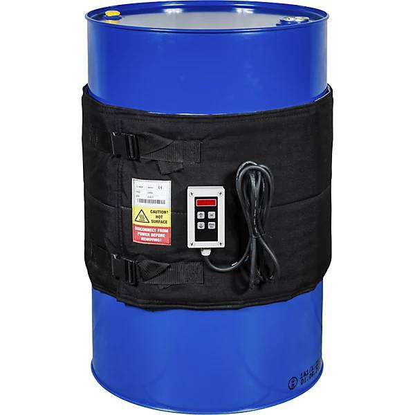 Fass-Heizmantel für 200 - 220-l-Fässer halbhoch digital max. 90 °C 530 W. Kuhlmann Electro-Heat A S-2