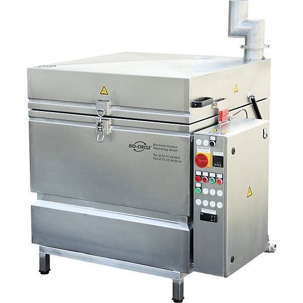 Teilewaschmaschine aus Edelstahl mit Hochdruckspritzsystem. Bio Circle Surface Technology GmbH 68089049-2