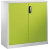 C+P Büroschrank Acurado, H1200xB1200xT400mm, 7035/0024