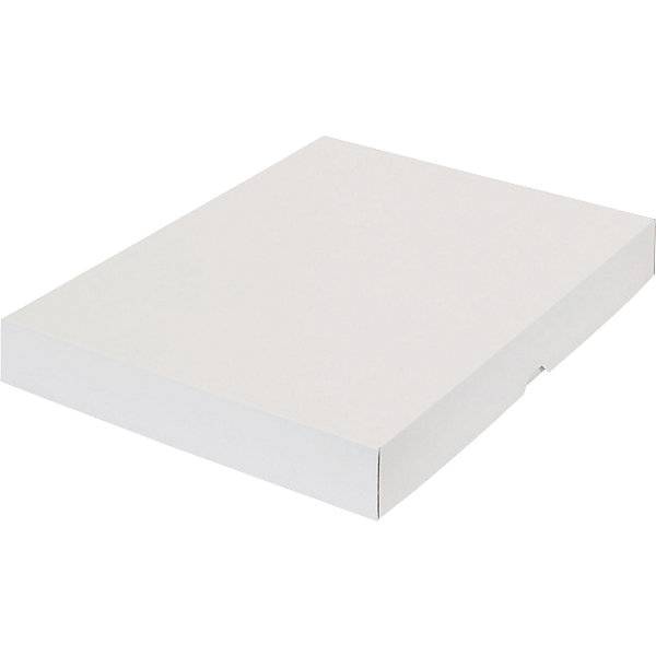 Stülpdeckelkarton zweiteilig Innenmaße 435 x 315 x 50 mm A3 weiß Palette mit VE 1000 Stk. TAKKT Industrial &