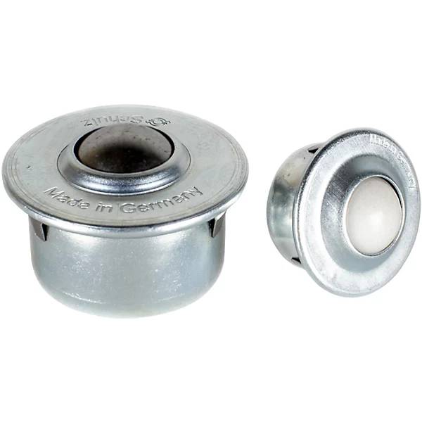 Kugelrolle mit Bund und Clip Stahlkugel Kugel-Ø 2223 mm Nutzlast 150 kg ab 20 Stk. Schulz Stanztechnik GmbH-0