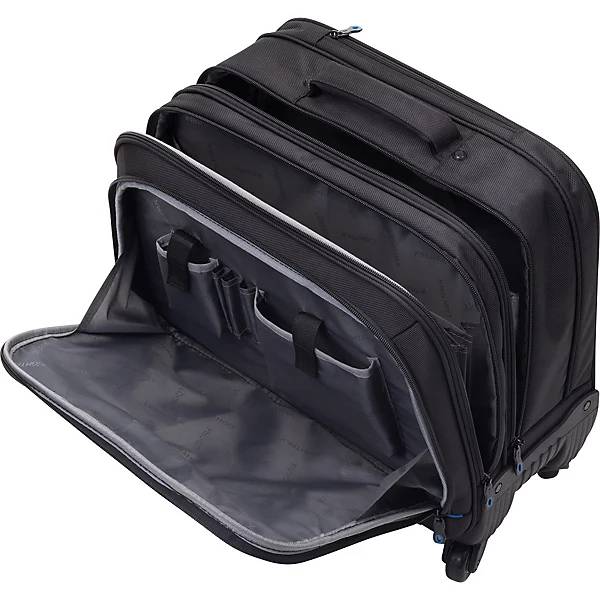 Business-Laptop-Trolley Laptopfach gepolstert schwarz. Juescha GmbH 12019549-1