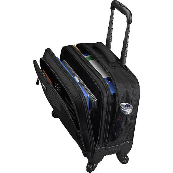Business-Laptop-Trolley Laptopfach gepolstert schwarz. Juescha GmbH 12019549-2