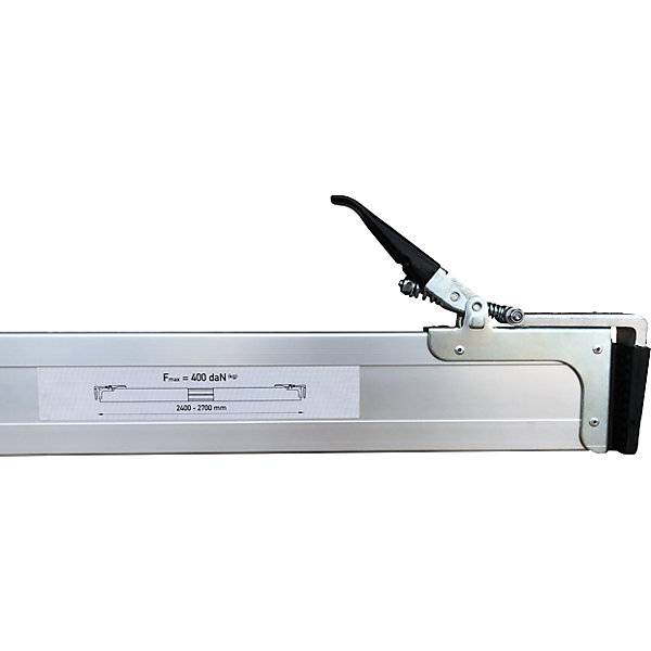 Zwischenwandverschluss Aluminium Einsatzbereich 2400 - 2700 mm für Bordwände 21 - 36 mm. TAKKT Industrial &-2