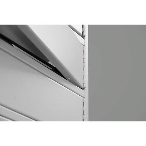 Laptop-Ladeschrank mit 10 Fächern lichtgrau / verkehrsrot. rotstahl GmbH 54092049-3