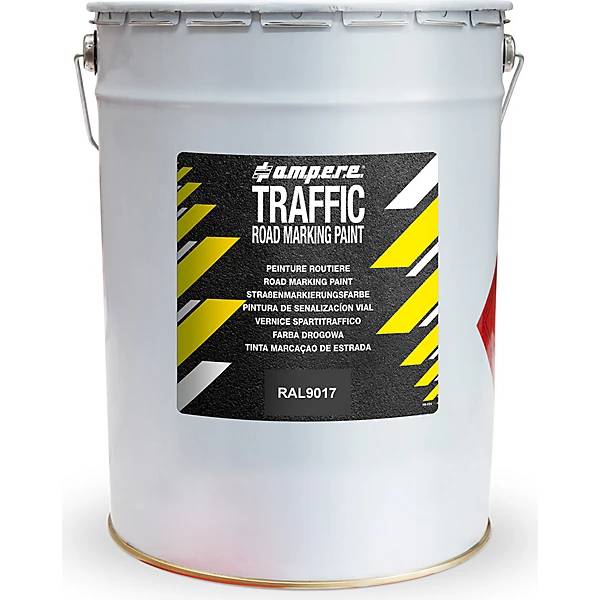 Straßenmarkierungsfarbe 5 kg Eimer schwarz. Ampere Deutschland GmbH 56941949-2