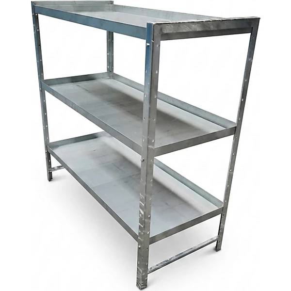 Kleingebinderegal 3 höhenverstellbare Wannenböden HxBxT 1350 x 1350 x 600 mm. TAKKT Industrial & Packaging GmbH-3