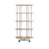 Ordner-Drehsäule Ø 800 mm 4 Etagen Dekor Buche. TAKKT Industrial & Packaging GmbH 11380749