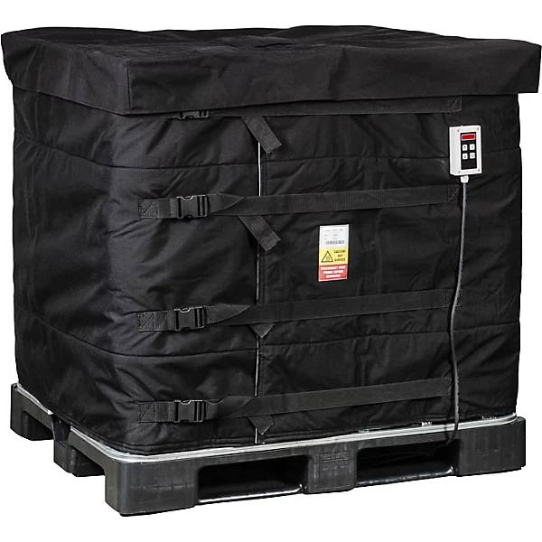 IBC-Isolierhaube für 1000-l-IBC schwarz. Kuhlmann Electro-Heat A S-4