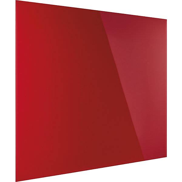 Design-Glasboard magnetisch BxH 1200 x 900 mm intensivrot. Holtz Office Support GmbH 54036049-2
