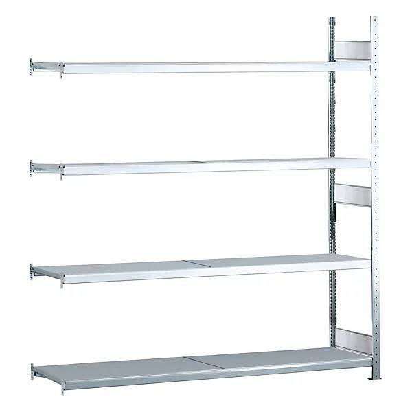 Weitspannregal gesteckt HxBxT 2500 x 2000 x 800 mm Stahlböden Anbauregal. Gebr. Schulte GmbH & CO. KG