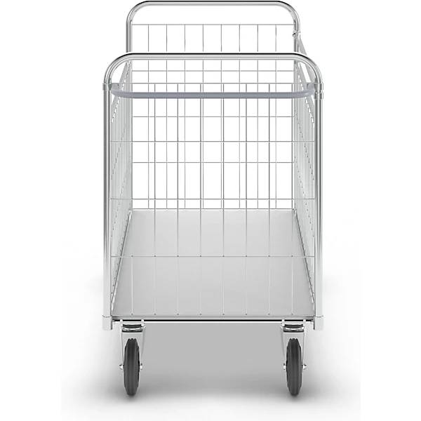 Verzinkter Paketwagen HxBxT 1025 x 1390 x 650 mm ohne Feststeller. KONGAMEK AB 45692849-1