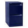 Hängeregistraturschrank 1-bahnig 2 Schübe DIN A4 oxfordblau. BISLEY 705901 49