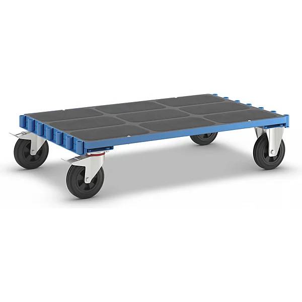 Platten-Transportwagen ohne Bügel Ladefläche 1250 x 800 mm Tragfähigkeit 500 kg Kunststoffladefläche. TAKKT-3