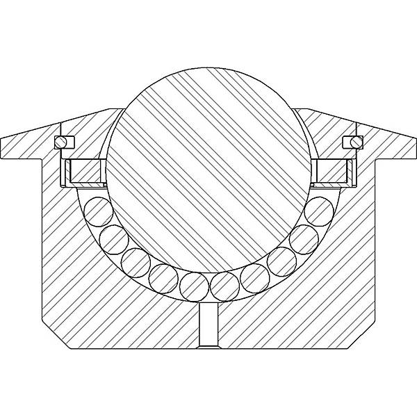 Kugelrolle Bund massiv Kunststoff Tragkugel-Ø 15 mm. Schulz Stanztechnik GmbH 47617649-1