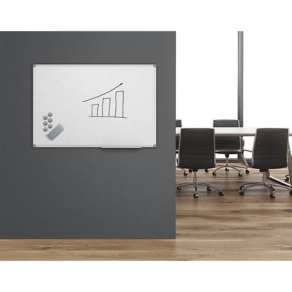 Whiteboard MAULstandard weiß kunststoffbeschichtet BxH 1500 x 1200 mm. Jakob Maul GmbH 56869249-3