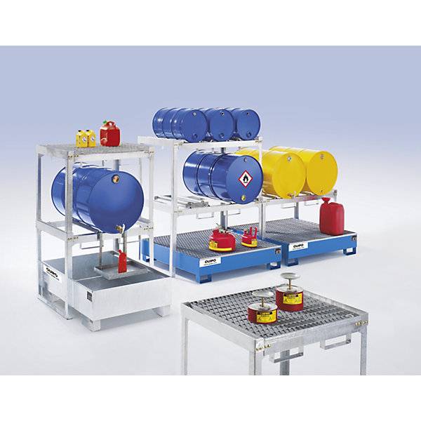 Fass- und Kleingebinderegal BxTxH 910 x 790 x 780 mm für Kleingebinde. TAKKT Industrial & Packaging GmbH-2