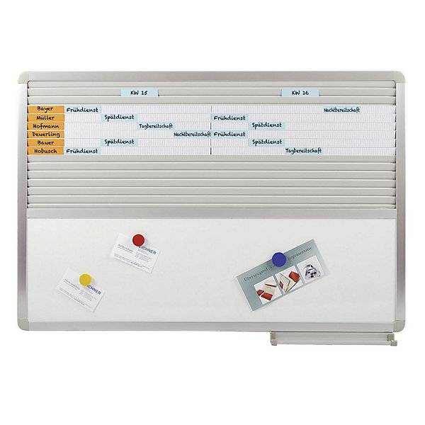 Mehrzwecktafel universell Breite 800 mm Einsteck- und Whiteboard-Tafel. Eichner Organisation 17262649-0