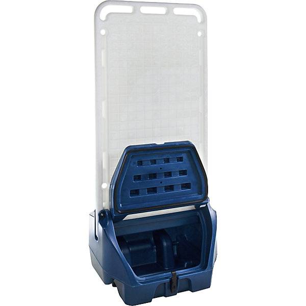 Mobile Service-Station SAFETY POINT mit abschließbarem Deckel Dichtung für Sicherheits-/Schutzprodukte blau.-4