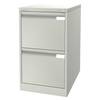 Hängeregistraturschrank 1-bahnig 2 Schübe DIN A4 reinweiß. BISLEY 113692 49