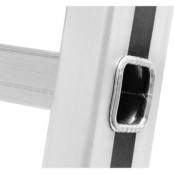 Anlegeleiter mit Sprossen Breite 350 mm 10 Sprossen. Hymer Leichtmetallbau | GmbH & CO.KG 49774249-4