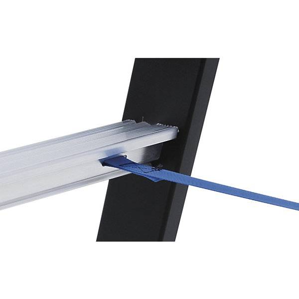 Schwerlast-Stehleiter beidseitig begehbar 2 x 4 Sprossen. Zarges GmbH 11143449-2