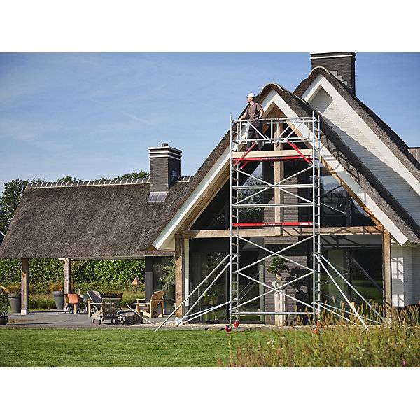Altrex Fahrgerüst RS Tower 41 Alu mit Holz-Plattform 10,20m AH breit 0,75x1,85m-4