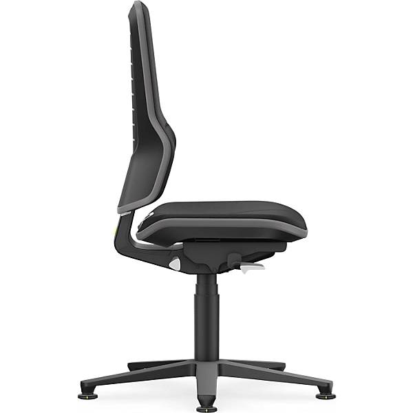 NEON Arbeitsdrehstuhl ESD Gleiter Permanentkontakt Stoff Flexband grau. Bimos-Sitztechnik | Interest. Buerom.-4