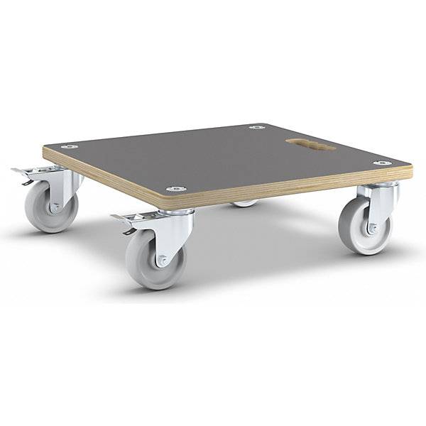 Transportroller MaxiGRIP quadratisch mit FSC®-Zertifizierung LxBxH 380 x 380 x 118 mm. Wagner System GmbH-0