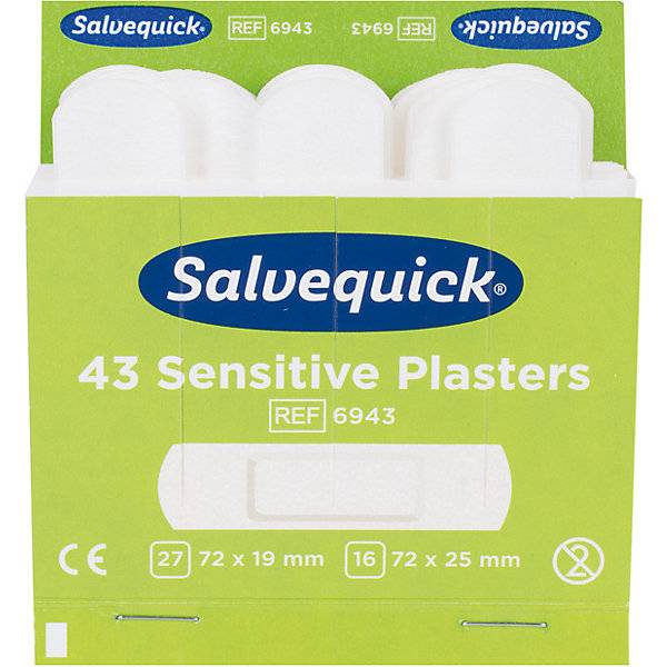 Refill für SALVEQUICK 6 VE Pflaster-Strips Vlies je 43 Stk VE à 6 Stk. W. SOEHNGEN GmbH 54002149