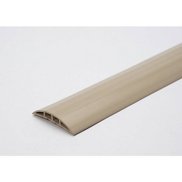 Kabelbrücke aus Kunststoff für Kabel und Schläuche bis Ø 75 mm beige 2 Kammern Länge 15 m. Ewald Hildebrandt