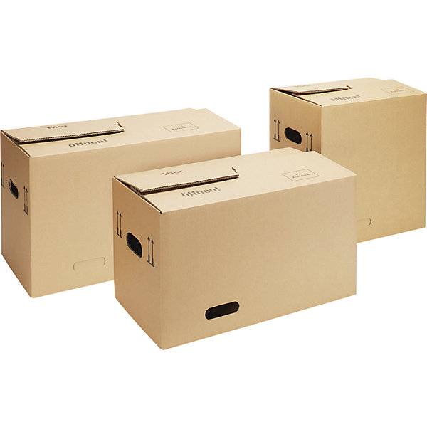 Umzugskarton 2-wellig Innenmaße 680 x 360 x 380 mm Palette mit VE 135 Stk. TAKKT Industrial & Packaging GmbH-0