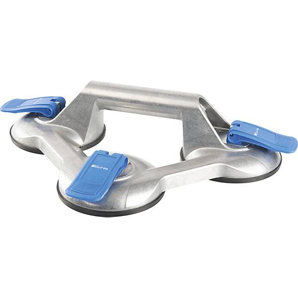 Saugheber VERIBOR® 3-Kopf-Alu-Körper Tragfähigkeit 100 kg Scheiben-Ø 120 mm. Bohle AG 75941049