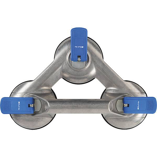 Saugheber VERIBOR® 3-Kopf-Alu-Körper Tragfähigkeit 100 kg Scheiben-Ø 120 mm. Bohle AG 75941049-1