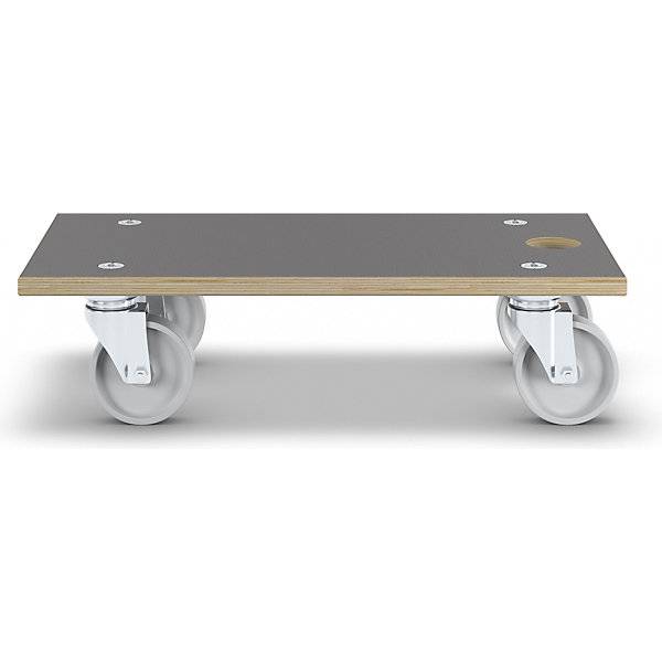 Transportroller MaxiGRIP rechteckig mit FSC®-Zertifizierung LxBxH 575 x 300 x 150 mm Tragfähigkeit 500 kg.-2