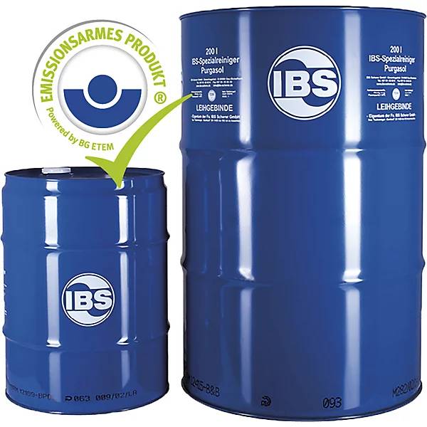 Spezialreiniger PURGASOL für Öl- und Fettverschmutzungen 50-l-Fass. IBS Scherer GmbH 68930149-4
