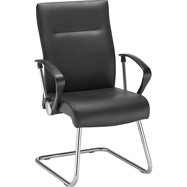 Besuchersessel schwarz Leder. NOWY STYL GmbH 97087749-0