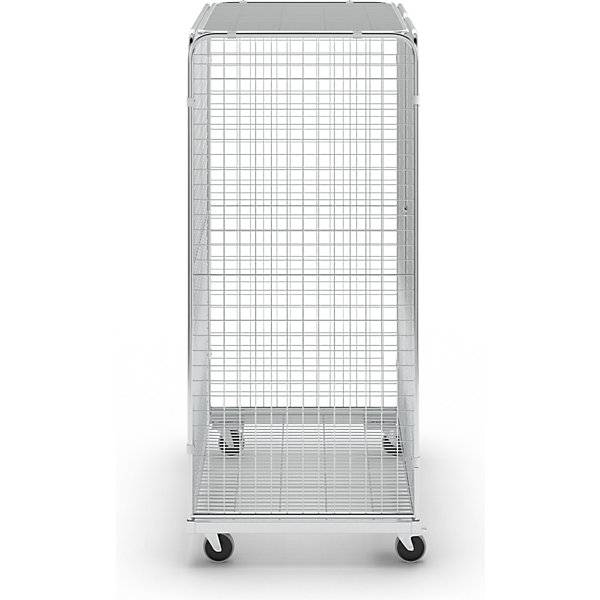 Stahlrollbehälter LxB 1200 x 800 mm allseitig geschlossen mit 2 Türen. ESB Engineering System Bau GmbH-2