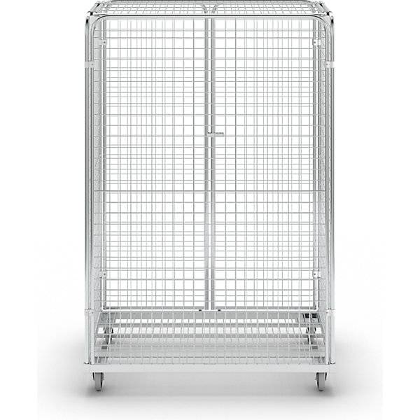 Stahlrollbehälter LxB 1200 x 800 mm allseitig geschlossen mit 2 Türen. ESB Engineering System Bau GmbH-3